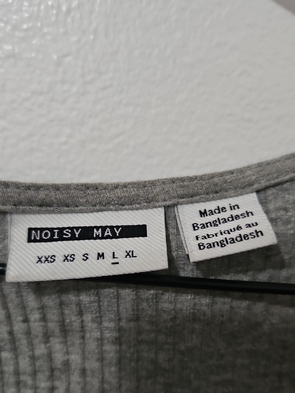 Noisy May Ribbed Cropped Cardigan - Picture 5 of 5